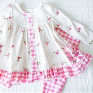 Girls top and leggings